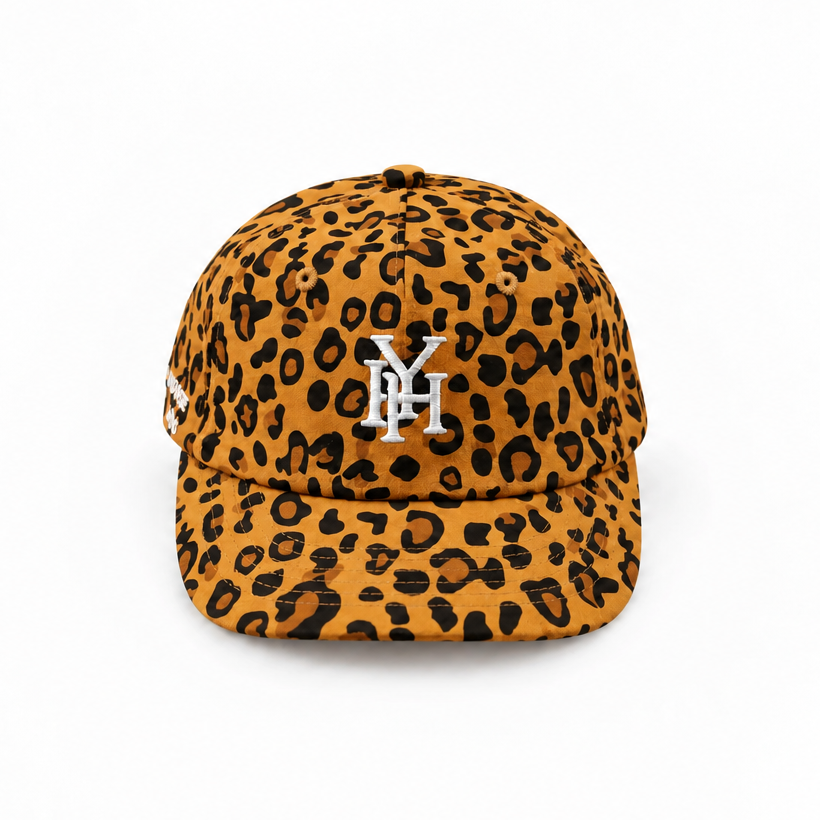Amur Cap, unisex baseball cap in leopard print