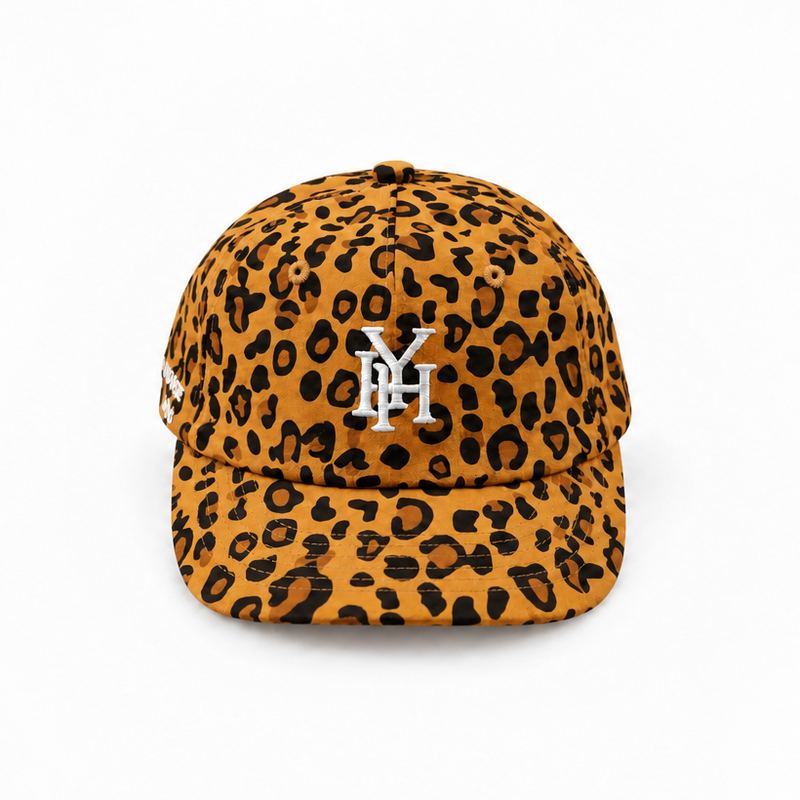 Amur Cap, unisex baseball cap in leopard print